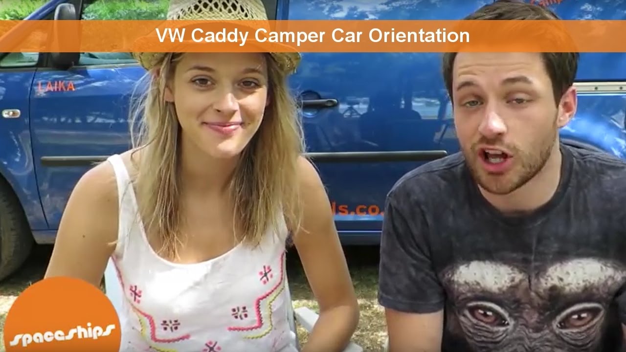 VW Caddy Camper Car Orientation: check out the features