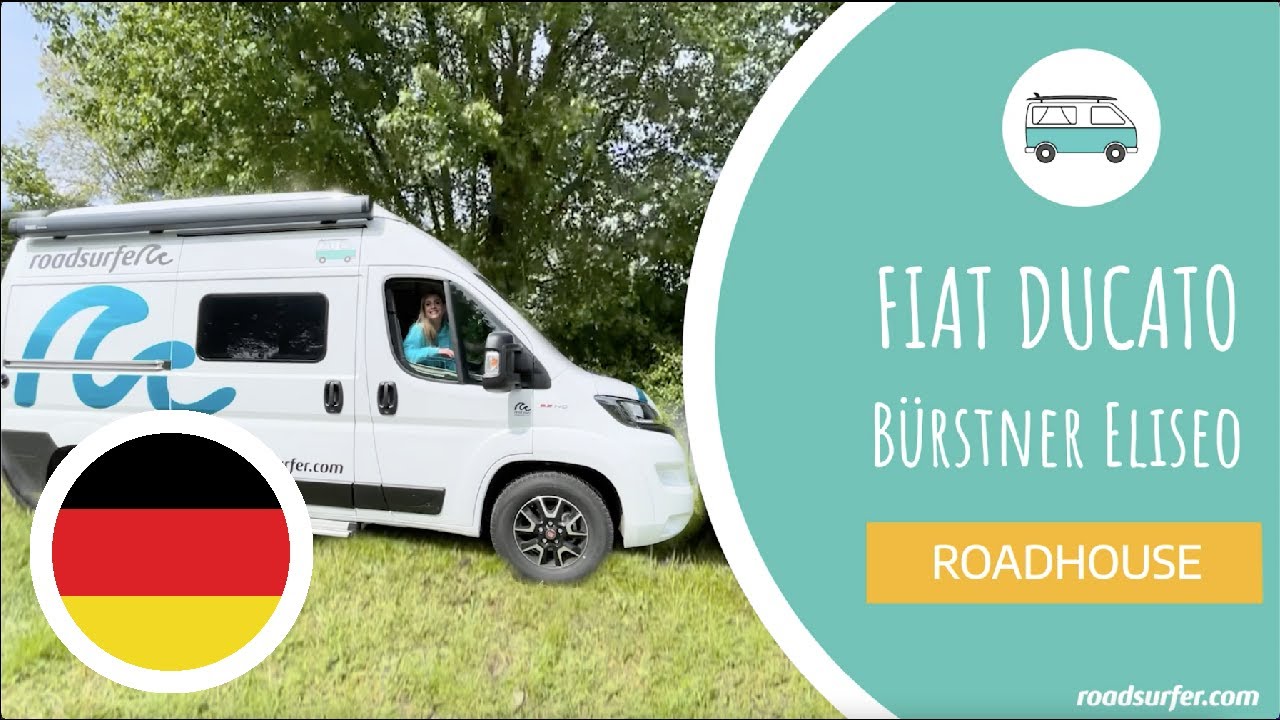 Fiat Ducato Bürstner Eliseo Erklärvideo - roadsurfer Road House Eliseo