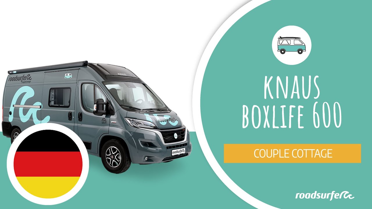 Knaus Boxlife 600 Erklärvideo - roadsurfer  Couple Cottage