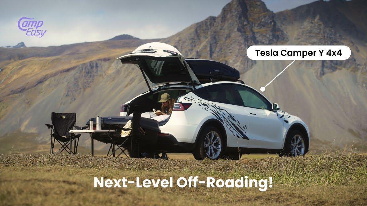 Tesla Camper Y - Campervan in Iceland - CampEasy