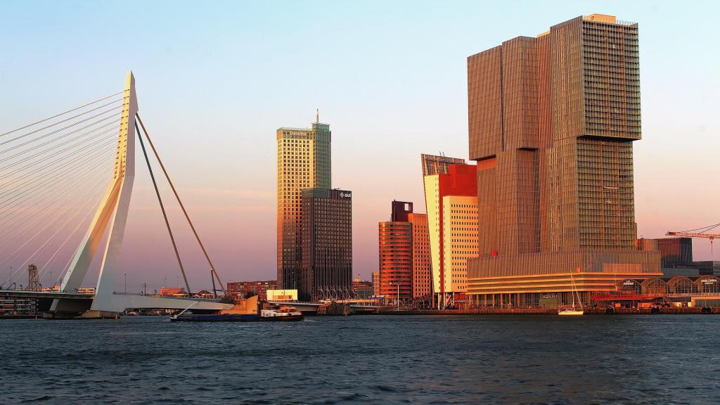 Rotterdam Niederlande, Skyline, Port City