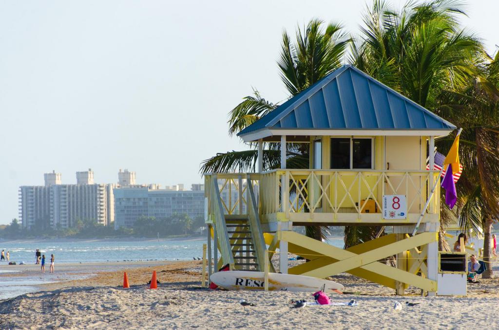 Miami USA, Beach, , Crandon Park Beach