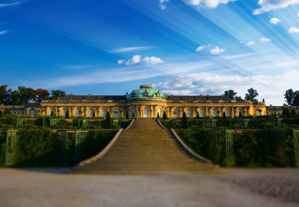 Potsdam Deutschland, Sanssouci Castle, , Sightseeing