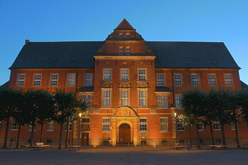 Bocholt Deutschland, District Court, Cloudy Place