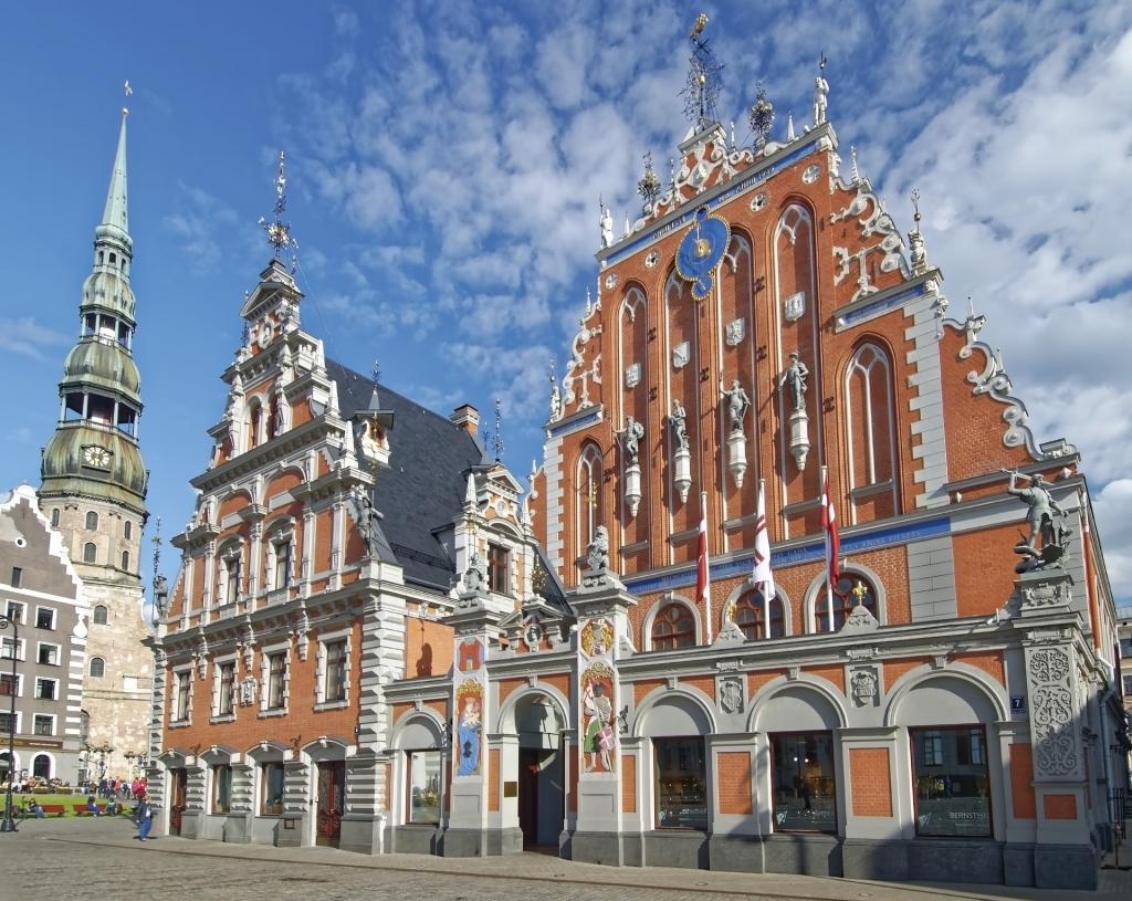 Riga Lettland, House Of The Blackheads