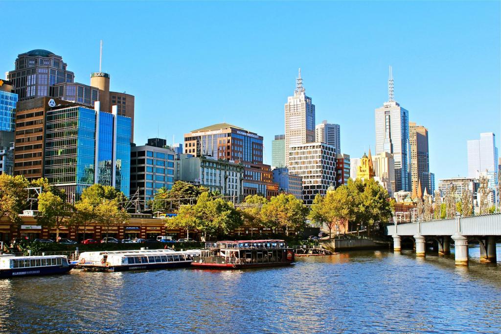 Melbourne Australien, City