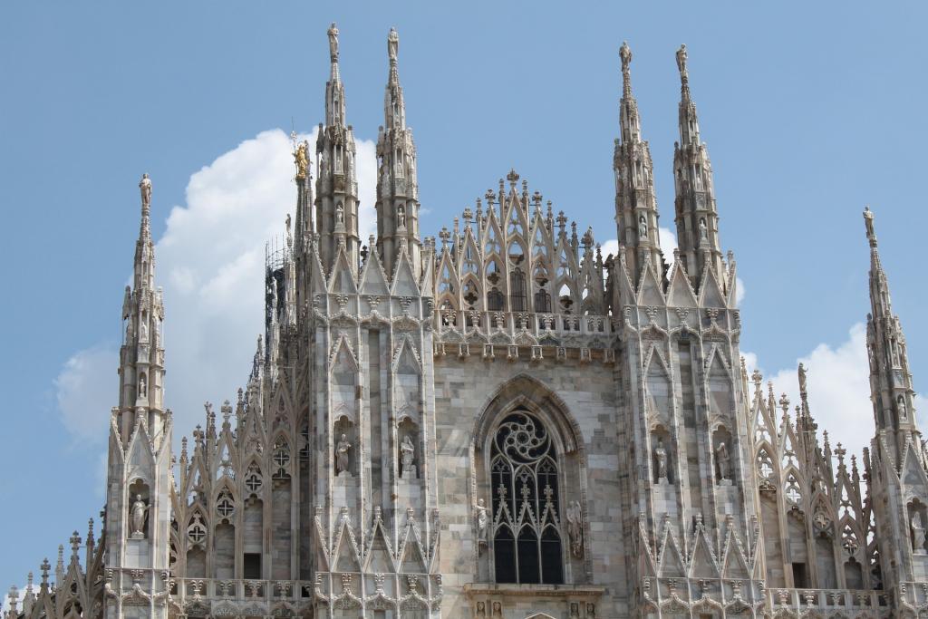 Mailand Italien, Milan, Dom, Architecture