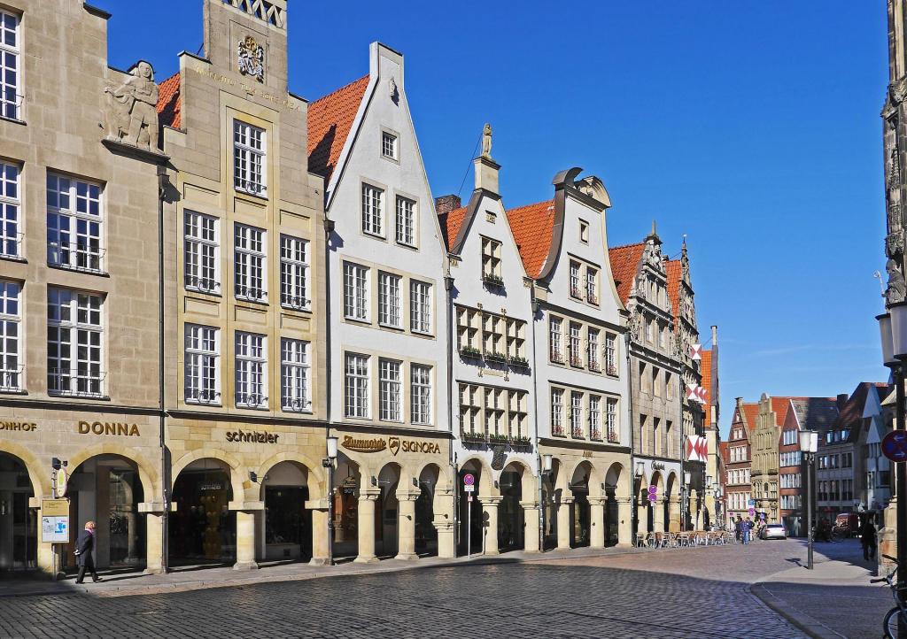 Münster Deutschland, Muenster, Principal Market, Westphalia