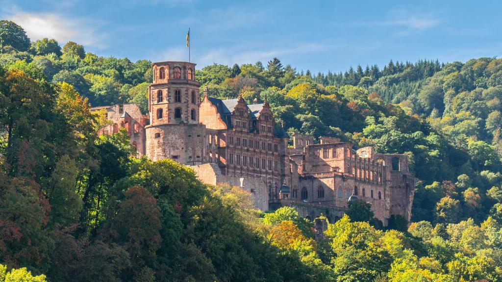Heidelberg Deutschland, Castle, Fortress, Historical