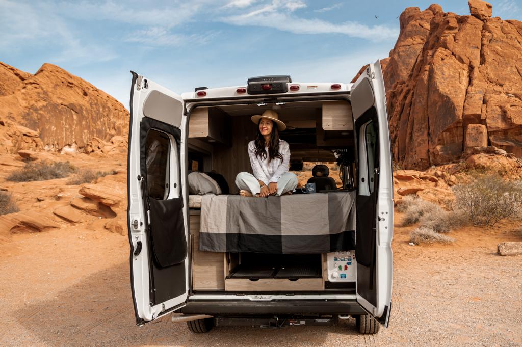 Indie Campers Solis USA, Rückansicht