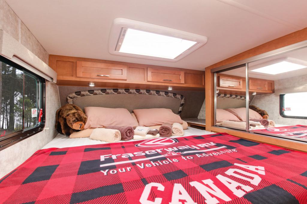 Betten in einem Truck Camper