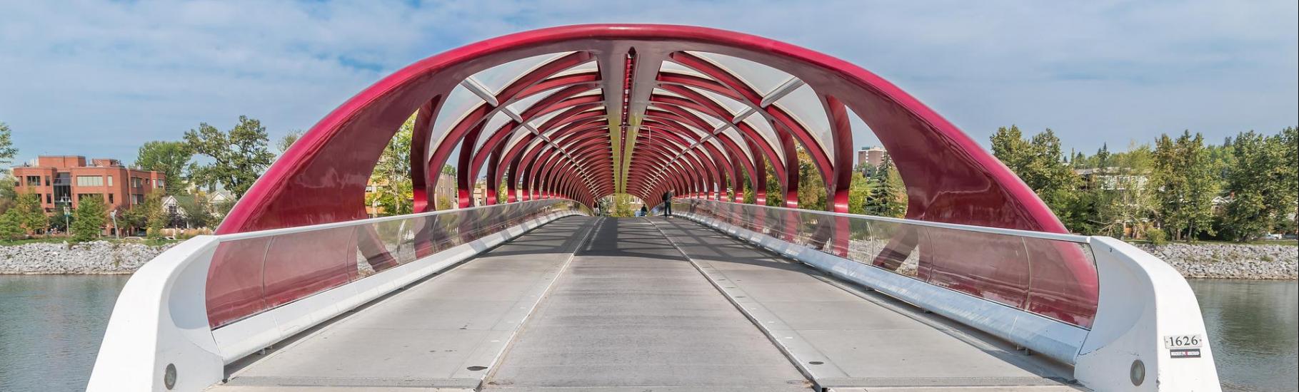 Calgary, Brücke, Kanada