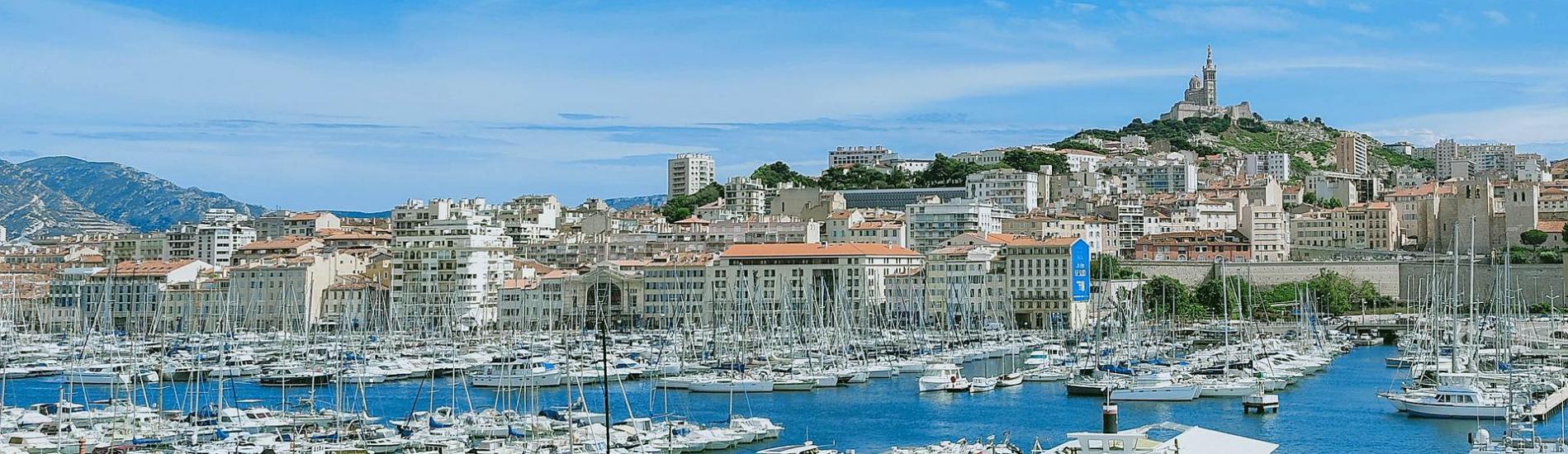 Marseille Hafen, Frankreich