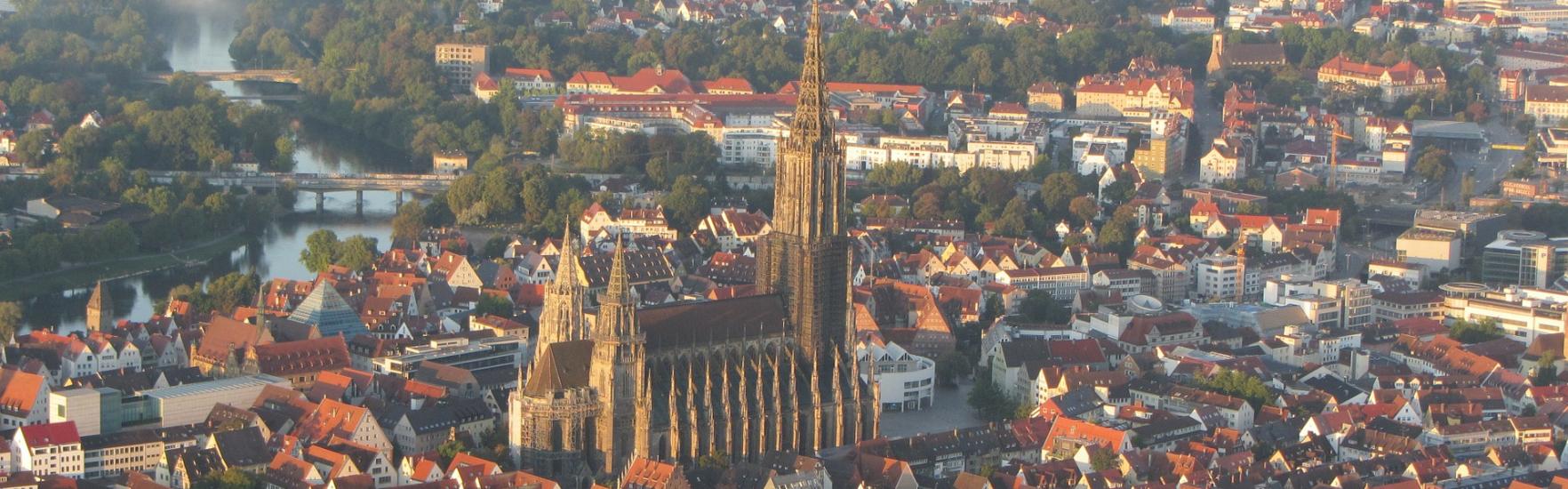 Luftaufnahme St. Lamberti Kirche Münster