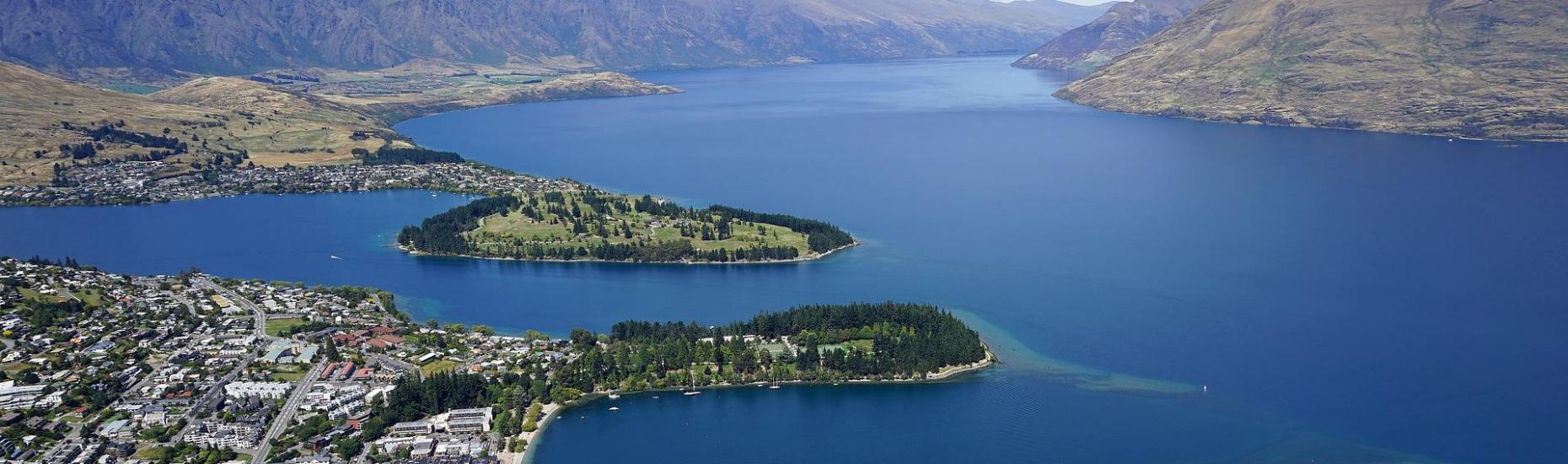 Queenstown, Neuseeland, Lake Wakatipu, Bobs Peak