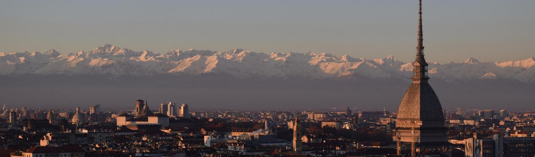 Turin Skyline, Italien
