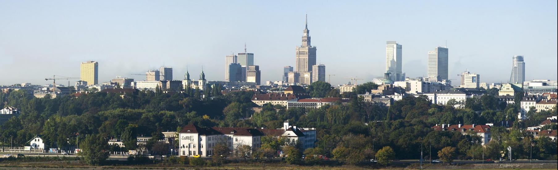 Warschau Skyline, Polen