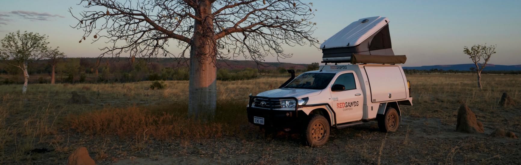 Redsands 4WD Camper im australischen Outback