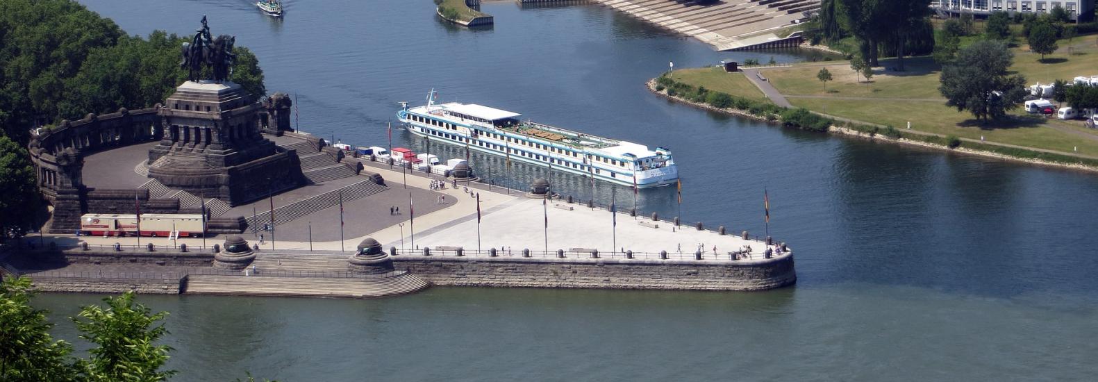 Deutsches Eck in Koblenz