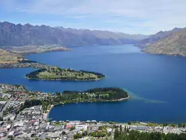 Queenstown Neuseeland, Lake Wakatipu, , Bobs Peak