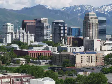 Salt Lake City USA, Utah, Rocky Mountains