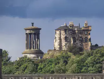 Edinburgh Vereinigtes Königreich, Dugald Stewart Monument, Calton Hill