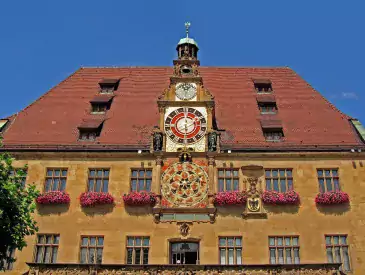 Heilbronn Deutschland, Town Hall, , Historical