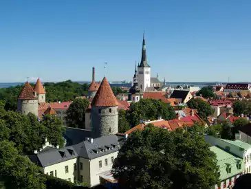Tallinn Estland, Roofs