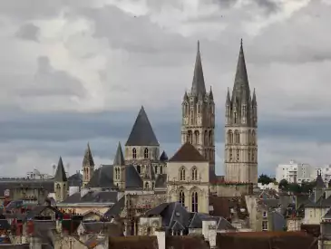 Caen Frankreich, Abbey Of Saint Etienne, Abbey, Church