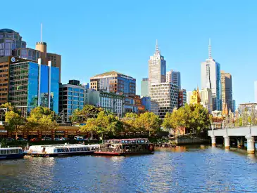Melbourne Australien, City