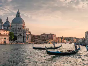 Venedig Italien, Channel, , Gondolas
