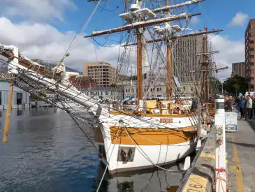 Hobart Australien, Tasmania,  Wooden Boat Festival