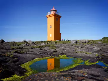 Keflavik Island, Leuchtturm